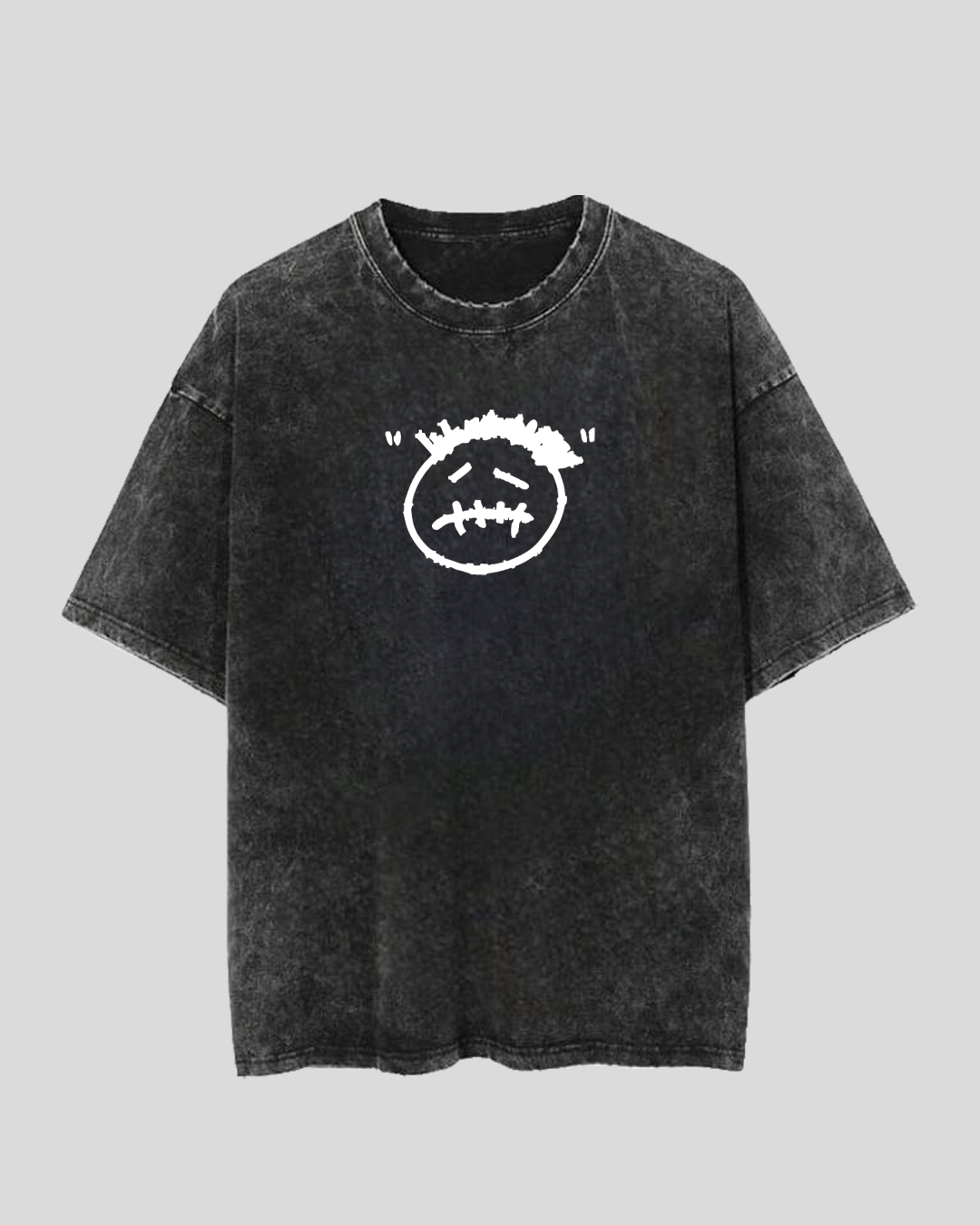GLOUZ premium oversized tee - LOOK MOM I CAN FLY