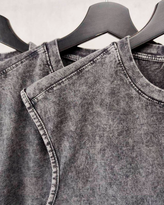 GLOUZ uniqque leeveless tee - PLAIN