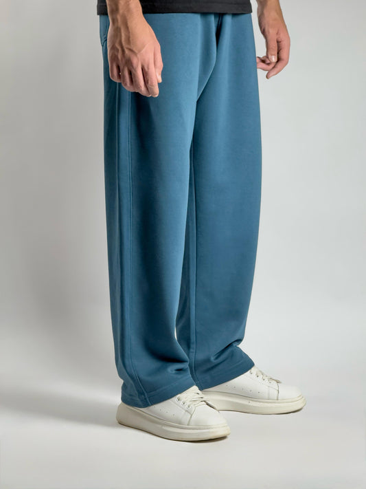 GLOUZ unique sweatpants - BETROL BLUE