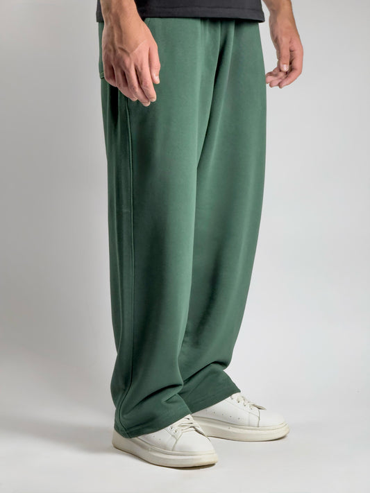 GLOUZ unique sweatpants - GREEN
