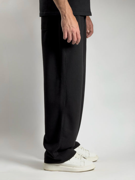 GLOUZ unique sweatpants - BLACK