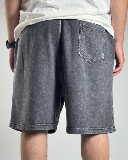 GLOUZ unique shorts - GRAY WAHSED