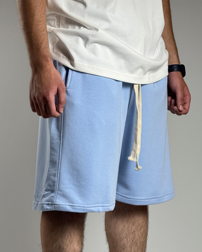 GLOUZ unique shorts -  BABY BLUE