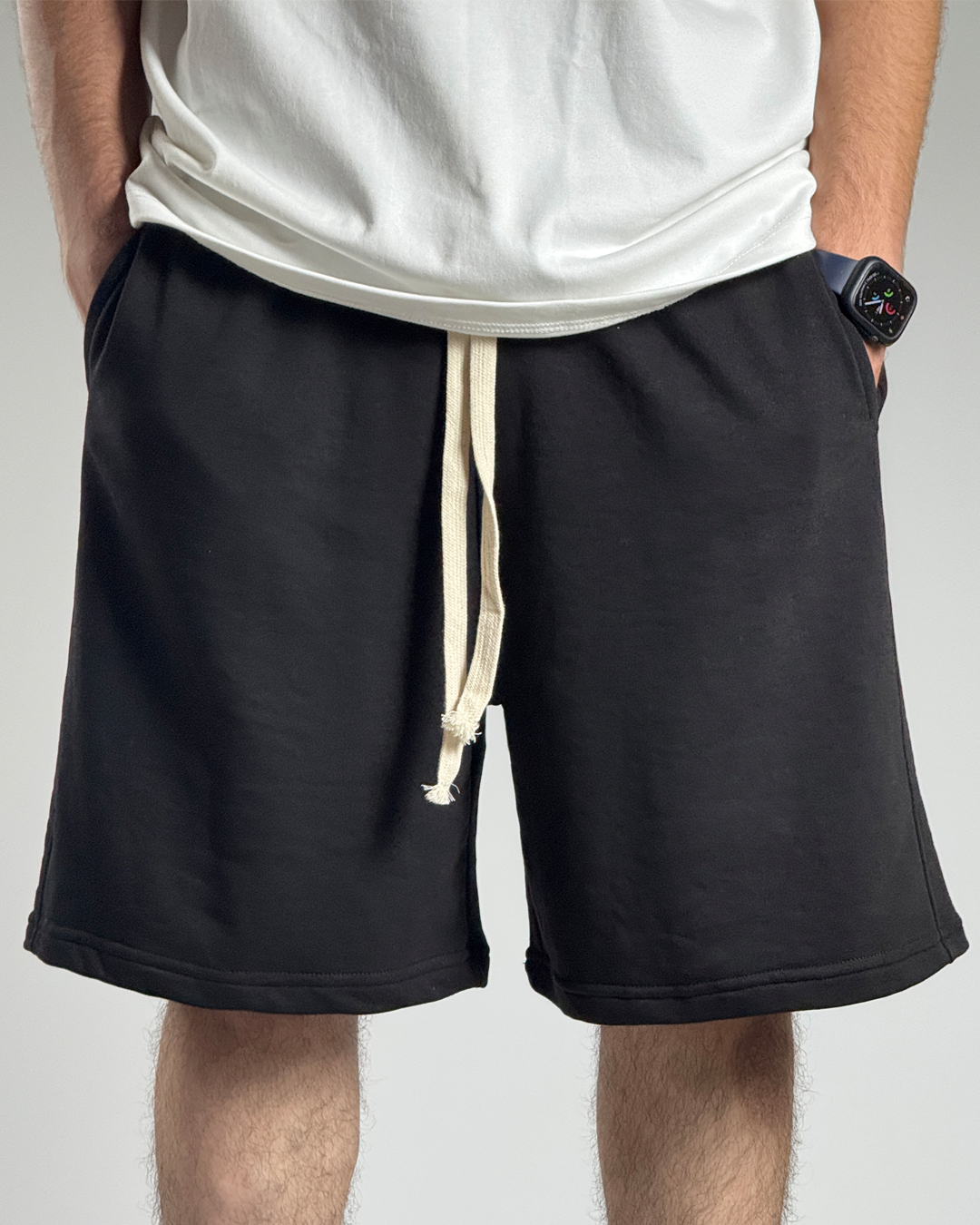 GLOUZ unique shorts - BLACK