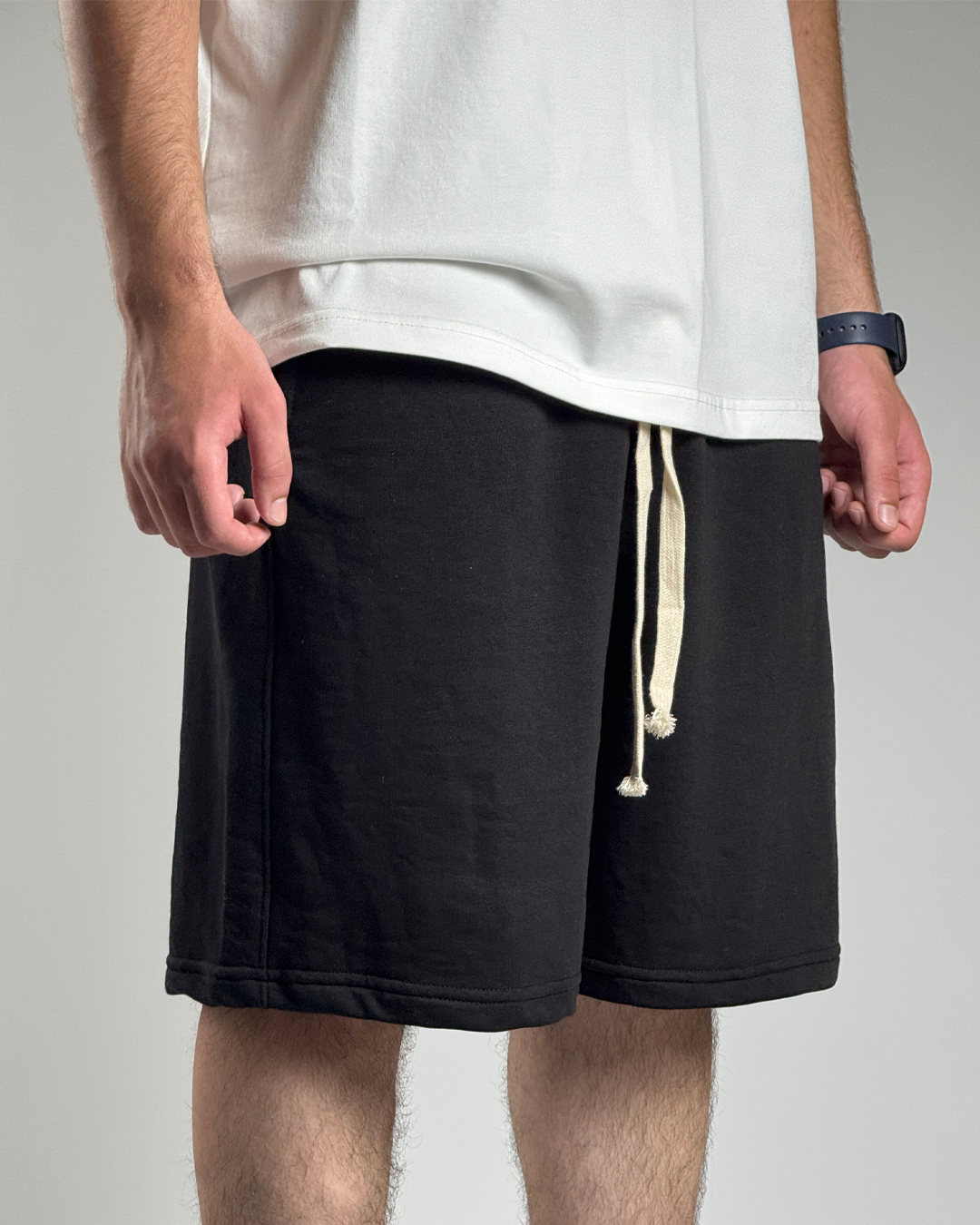 GLOUZ unique shorts - BLACK
