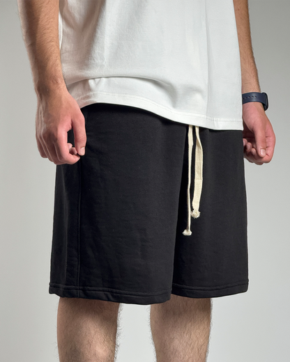 GLOUZ unique shorts - BLACK