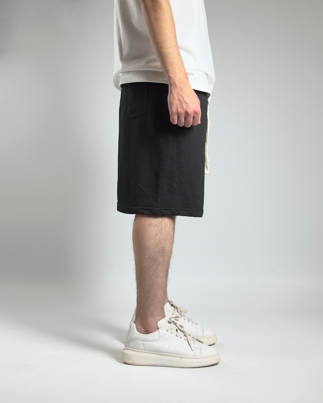 GLOUZ unique shorts - BLACK