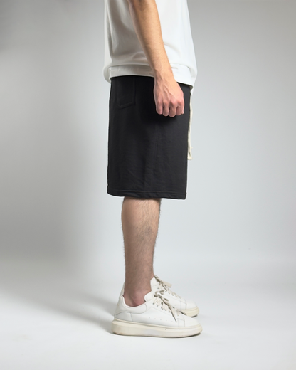 GLOUZ unique shorts - BLACK