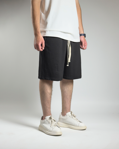 GLOUZ unique shorts - BLACK