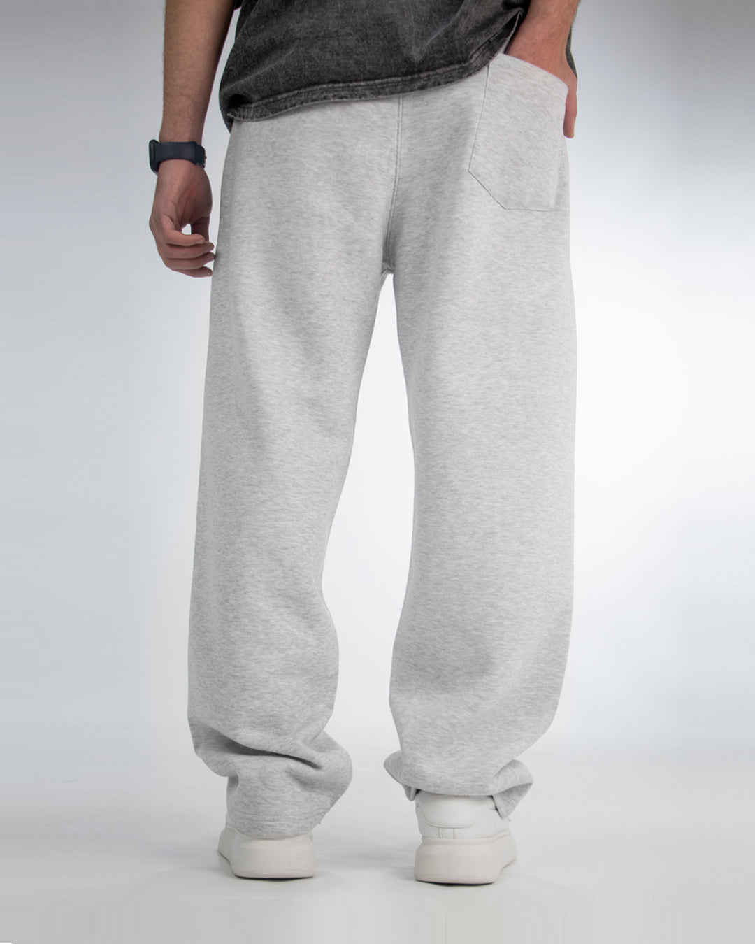 GLOUZ'S HEAVY sweatpants — GRAY