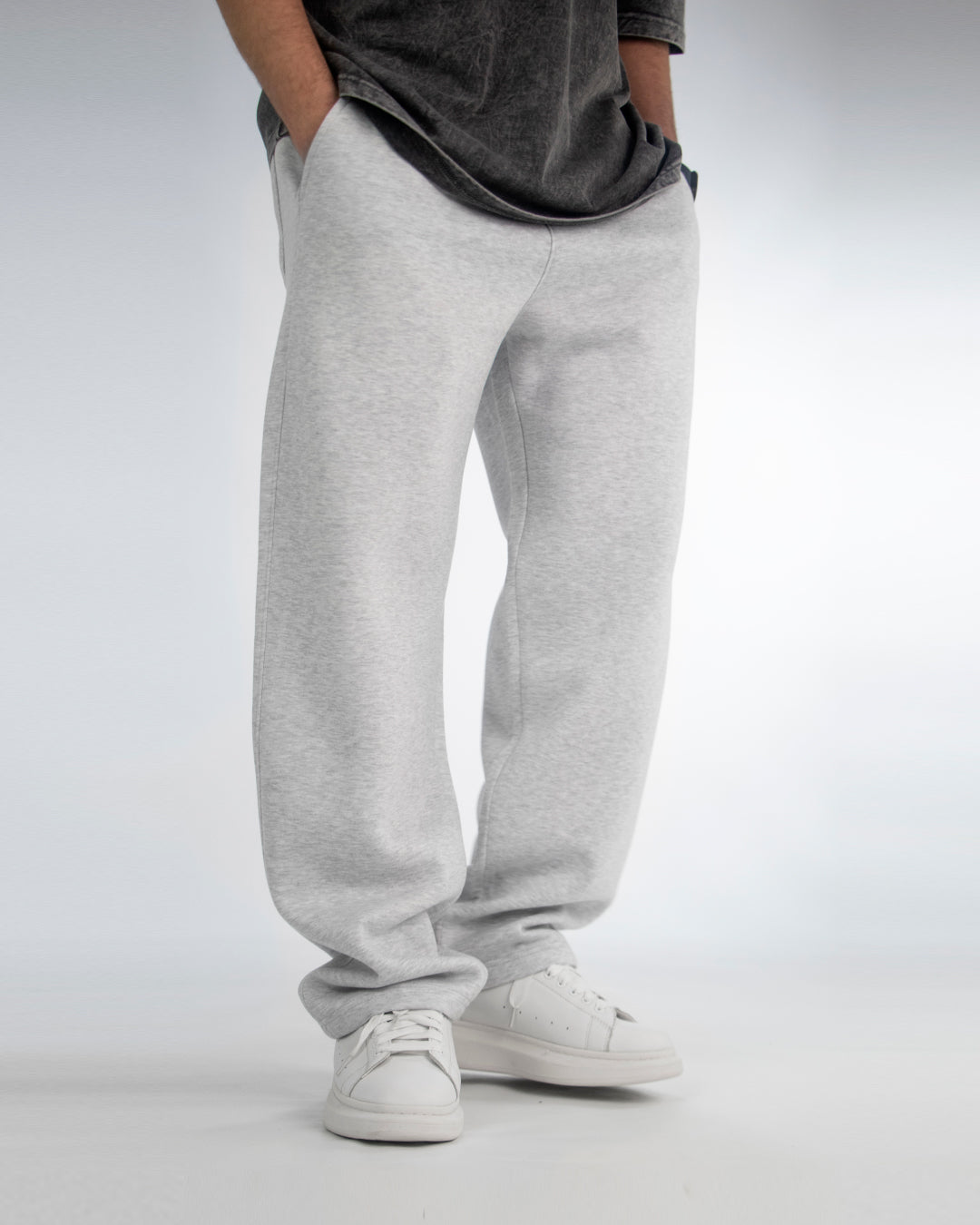 GLOUZ'S HEAVY sweatpants — GRAY
