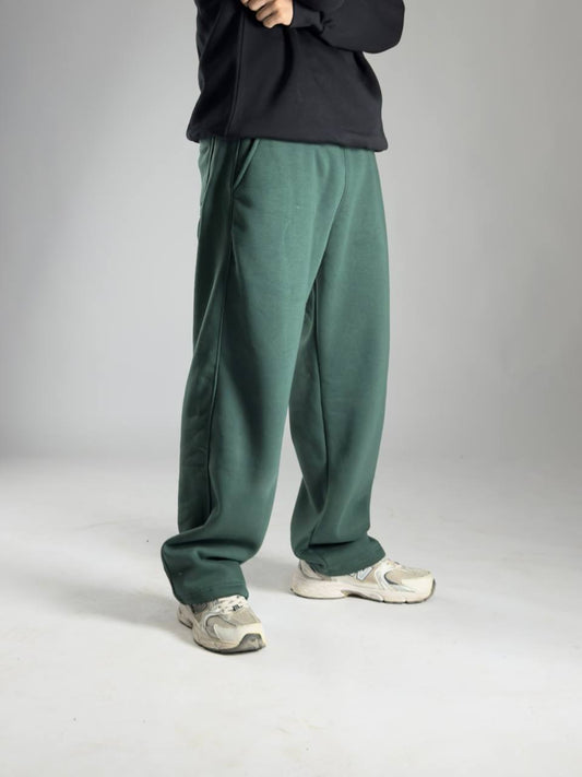 GLOUZ unique sweatpants - green