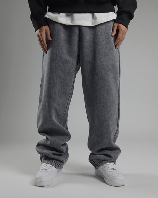 GLOUZ'S sweatpants — WASHED GRAY